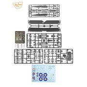 Clear Prop Models 72027 1/72 Airco DH.9A Early Version Advanced Kit