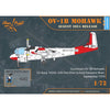 Clear Prop Models 1/72 72038 North-American/Rockwell OV-1B Mohawk "Pilot School" Advanced kit