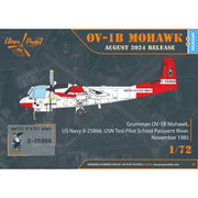 Clear Prop Models 1/72 72038 North-American/Rockwell OV-1B Mohawk "Pilot School" Advanced kit
