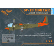 Clear Prop Models 1/72 72038 North-American/Rockwell OV-1B Mohawk "Pilot School" Advanced kit