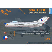 Clear Prop Models 72057 1/72 MiG-19PM