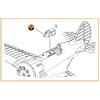 Clear Prop Models A48024 1/48 I-16 Vacuum Formed Canopy Early Version for Clear Prop Kits
