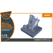 Clear Prop Models A72098 1/72 MiG-23 Instrument Panel Cover with Gunsight for Clear Prop Kits