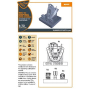 Clear Prop Models A72098 1/72 MiG-23 Instrument Panel Cover with Gunsight for Clear Prop Kits