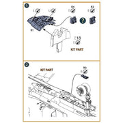 Clear Prop Models A72098 1/72 MiG-23 Instrument Panel Cover with Gunsight for Clear Prop Kits