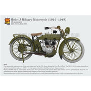 Copper State Models B35-011 1/35 US Model J Military Motorcycle 1916–1918