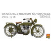 Copper State Models B35-011 1/35 US Model J Military Motorcycle 1916–1918