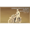 Copper State Models F35-057 1/35 German Dispatch Rider Riding A Motorcycle