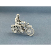 Copper State Models F35-057 1/35 German Dispatch Rider Riding A Motorcycle