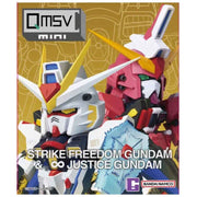 Bandai CT232176 QMSV Mini Strike Freedom Gundam & Infinite Justice Gundam