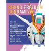 Bandai CT233678 BN Head Collection Rising Freedom Gundam
