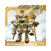 Bandai CT591928 Gundam Qmsv Mini Gold Team Blind Box (1 Random Figure)