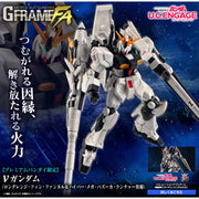 Bandai CT922329 Mobile Suit G-Frame FA N Gundam (Long Range Fin Funnel & Hyper Mega Bazooka Launcher) without Gum