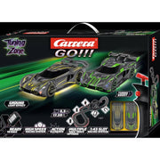 Carrera GO Slot Car Set 1/43 Tuning Zone - 5.3 meters-EXC SET