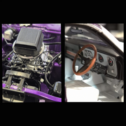DDA 1/24 Purple Ford XY GTHO Custom
