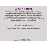DDA 627 1/24 LC GTR Torana