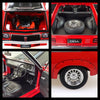 DDA 1/24 Holden A9X Torana Standard with Hot Wire Wheels Red