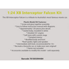 DDA 911K 1/24 XB V8 Interceptor Ford Falcon Sealed Body Opening Bonnet with Engine