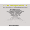 DDA 912K 1/24 XA Interceptor Ford Falcon Sealed Body Opening Bonnet with Engine