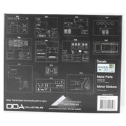 DDA 1/24 XB Pursuit Ford Falcon Sealed Body Opening Bonnet w/Engine Plastic Model Kit