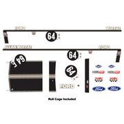 DDA 1/24 #64E XW Ford Bathurst Decal Kit Accessory