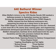 DDA ALU25 1/64 64E XW Gtho Bathurst Winner Spectra Rides Light Up