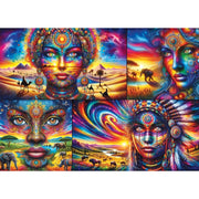 Delfy Worldly Godesses 1000pc Jigsaw Puzzle