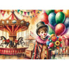 Delfy Balloon Dreams Circus 1000pc Jigsaw Puzzle