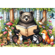 Delfy Bear's Storytime Circle 1000pc Jigsaw Puzzle