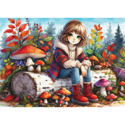 Delfy Beneath Autumn's Canopy 1000pc Jigsaw Puzzle