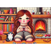 Delfy Fireside Evening Bliss 1000pc Jigsaw Puzzle