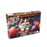 Delfy Fuzz Among Threads 1000pc Jigsaw Puzzle