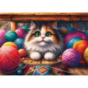 Delfy Fuzz Among Threads 1000pc Jigsaw Puzzle