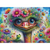 Delfy Ostrich and Friends 1000pc Jigsaw Puzzle