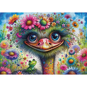 Delfy Ostrich and Friends 1000pc Jigsaw Puzzle
