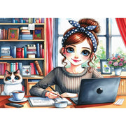 Delfy Quiet Planning Time 1000pc Jigsaw Puzzle