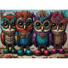 Delfy 26002 Booted Owl Quartet 1000pc Jigsaw Puzzle