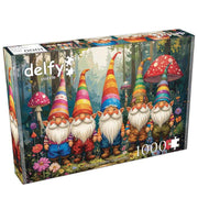 Delfy 26008 Forest Gnome Gathering 1000pc Jigsaw Puzzle