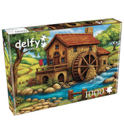 Delfy 26010 Golden Watermill Afternoon 1000pc Jigsaw Puzzle