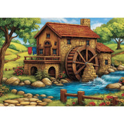 Delfy 26010 Golden Watermill Afternoon 1000pc Jigsaw Puzzle