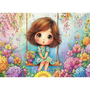 Delfy 26023 Swing Among Blossoms 1000pc Jigsaw Puzzle