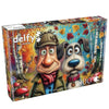 Delfy Behind The Tree 1000pc Jigsaw Puzzle