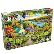 Delfy Coastal Vineyard 1000pc Jigsaw Puzzle