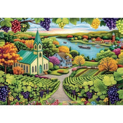 Delfy Coastal Vineyard 1000pc Jigsaw Puzzle