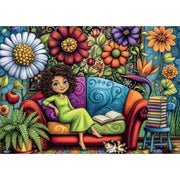 Delfy Floral Dream Space 1000pc Jigsaw Puzzle