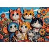 Delfy Paper Art Collage 1000pc Jigsaw Puzzle