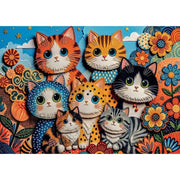 Delfy Paper Art Collage 1000pc Jigsaw Puzzle