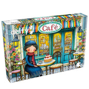 Delfy Small Paris Caf‚àö¬© 1000pc Jigsaw Puzzle