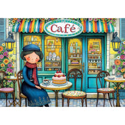 Delfy Small Paris Caf‚àö¬© 1000pc Jigsaw Puzzle