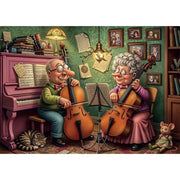 Delfy Timeless Music Duo 1000pc Jigsaw Puzzle